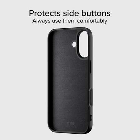 SBS - Etui Instinct Mag kompatibilno z MagSafe za iPhone 17, črna