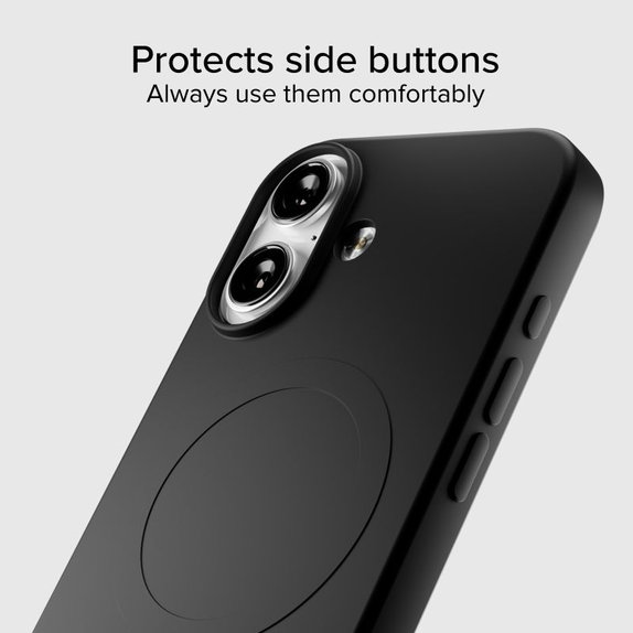 SBS - Etui Instinct Mag kompatibilno z MagSafe za iPhone 17, črna