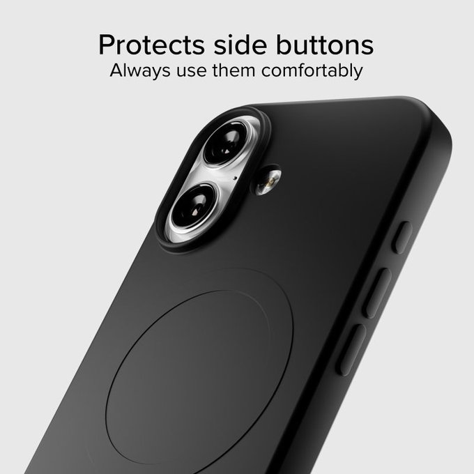 SBS - Etui Instinct Mag kompatibilno z MagSafe za iPhone 17, črna