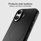 SBS - Etui Instinct Mag kompatibilno z MagSafe za iPhone 17, črna