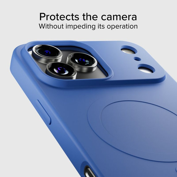 SBS - Etui Instinct Mag kompatibilno z MagSafe za iPhone 17 Pro, modra