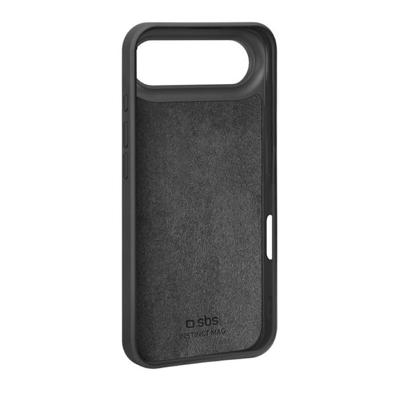 SBS - Etui Instinct Mag kompatibilno z MagSafe za iPhone 17 Air, črna