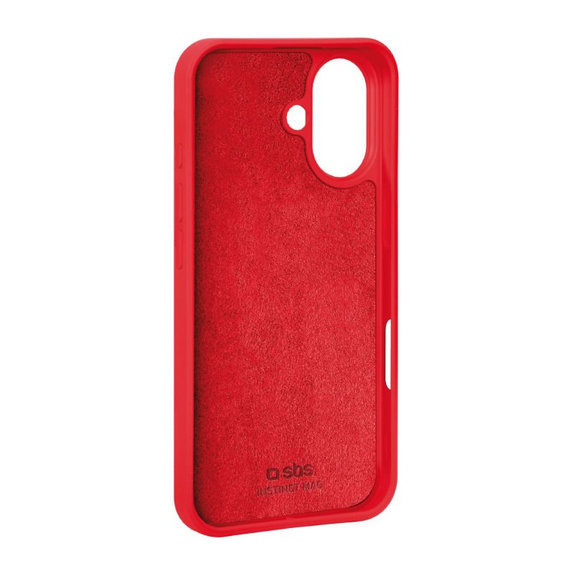 SBS - Etui Instinct Mag kompatibilno z MagSafe za iPhone 17, rdeč