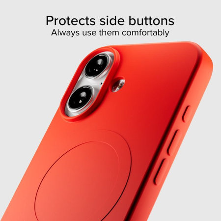SBS - Etui Instinct Mag kompatibilno z MagSafe za iPhone 17, rdeč