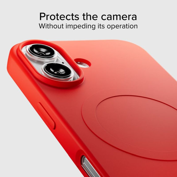 SBS - Etui Instinct Mag kompatibilno z MagSafe za iPhone 17, rdeč