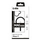 SBS - Etui Mag Frame kompatibilno z MagSafe za iPhone 17, črna