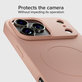 SBS - Etui Instinct Mag kompatibilno z MagSafe za iPhone 17 Pro Max, rožnata