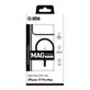 SBS - Etui Mag Frame kompatibilno z MagSafe za iPhone 17 Pro Max, črna