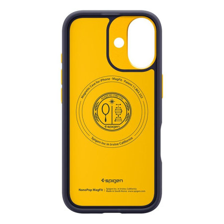 Spigen - Etui Nano Pop z MagSafe za iPhone 17, Blueberry Navy