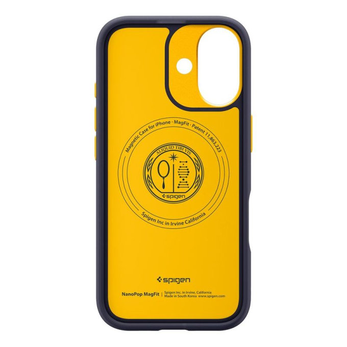 Spigen - Etui Nano Pop z MagSafe za iPhone 17, Blueberry Navy