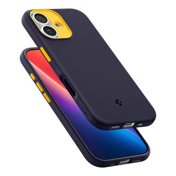 Spigen - Etui Nano Pop z MagSafe za iPhone 17, Blueberry Navy