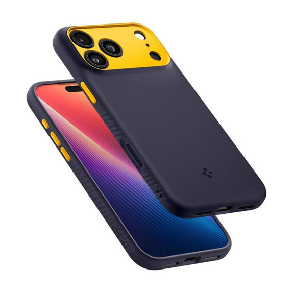 Spigen - Etui Nano Pop z MagSafe za iPhone 17 Pro, Blueberry Navy
