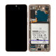 Samsung Galaxy S21 G991B - LCD zaslon + steklo na dotik + okvir + baterija (Violet) - GH82-27254B Genuine Service Pack
