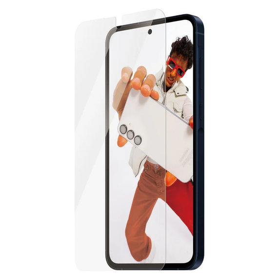 Kaljeno steklo UWF z aplikatorjem za Samsung Galaxy A56 5G, Prozorna, SAFE by PanzerGlass