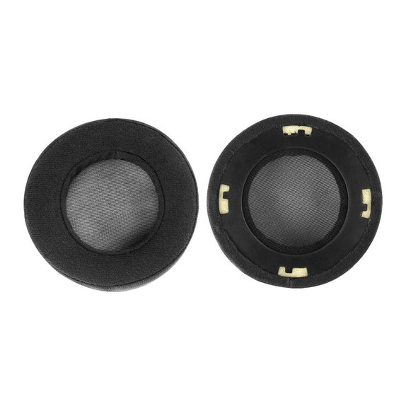 Nadomestne blazinice za ušesa za AKG K701, K702, Q701, Q702, K601, K612, K712, Pena + velur, Črne, 1 Par