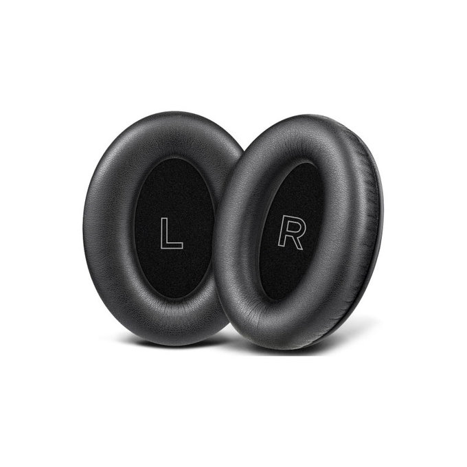 Nadomestne blazinice za ušesa za Bose A30, PU usnje, Črne, 1 Par