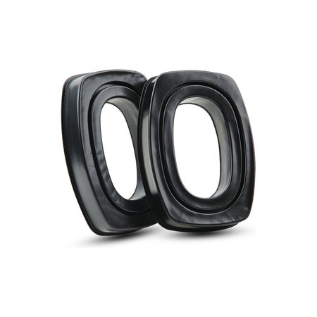 Nadomestne blazinice za ušesa za Howard Leight Impact, Spominska pena + Usnje, Črne, Hlajeni gel, 1 Par