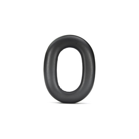 Nadomestne blazinice za ušesa za Jabra Evolve2 85 UC/MS, Spominska pena + Usnje, Črne, 1 Par