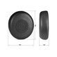Nadomestne blazinice za ušesa za Jabra Evolve 2 75 UC/MS, Spominska pena + PU usnje, Črne, 1 Par