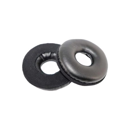 Nadomestne blazinice za ušesa za Logitech H600, H390, H609, Spominska pena + PU usnje, Črne, 1 Par