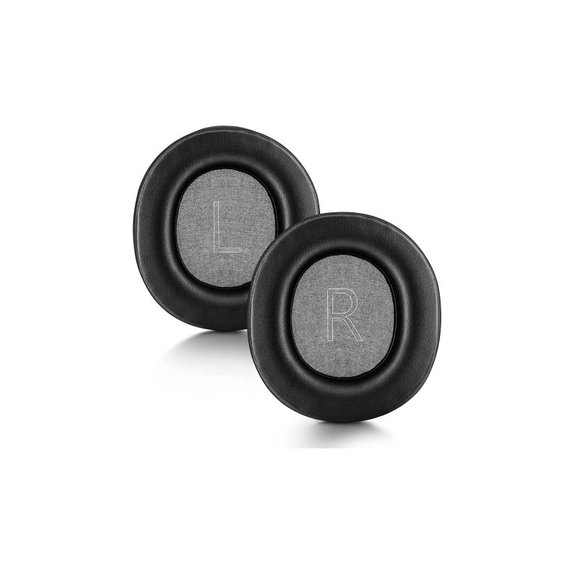 Nadomestne blazinice za ušesa za Microsoft Xbox Series, Spominska pena + PU usnje, Črne, 1 Par