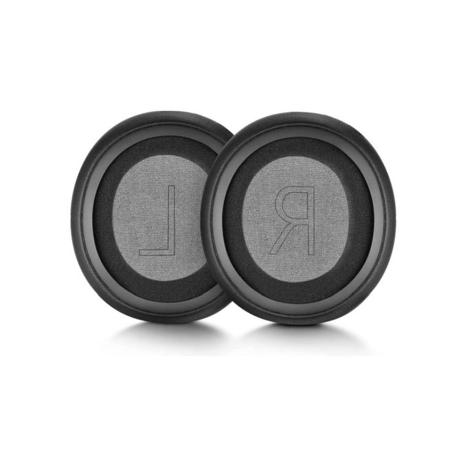 Nadomestne blazinice za ušesa za Microsoft Xbox Series, Spominska pena + PU usnje, Črne, 1 Par