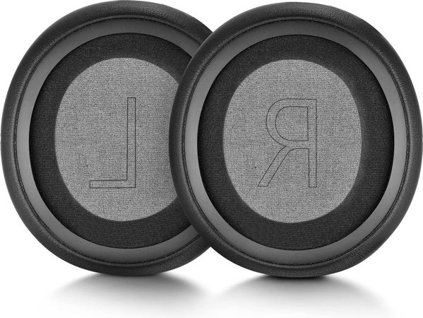 Nadomestne blazinice za ušesa za Microsoft Xbox Series, Spominska pena + PU usnje, Črne, 1 Par