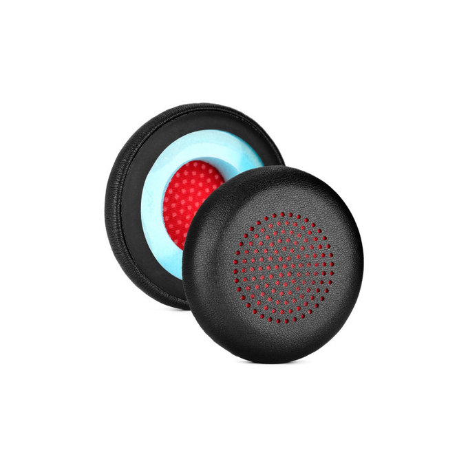 Nadomestne blazinice za ušesa za Plantronics Voyager Focus UC, PU usnje, Črne, 1 Par