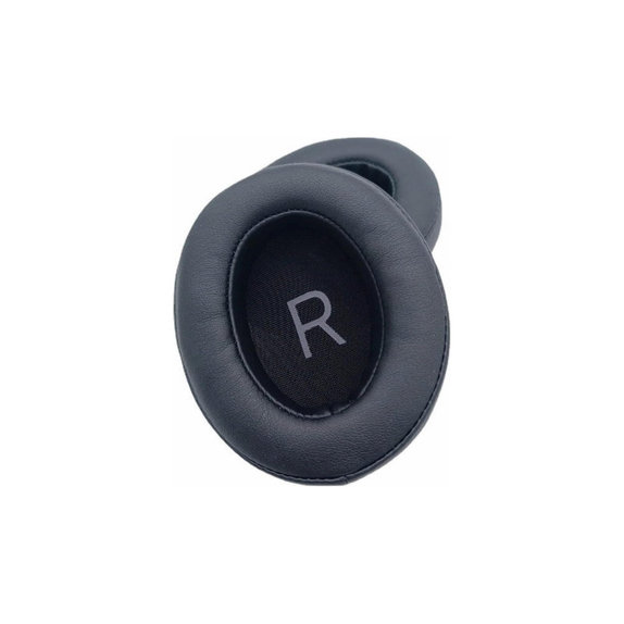 Nadomestne blazinice za ušesa za Sennheiser Momentum 3.0, Spominska pena + Usnje, Črne, 1 Par