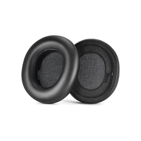 Nadomestne blazinice za ušesa za Steelseries Nova Pro, Spominska pena + PU usnje, Črne, 1 Par