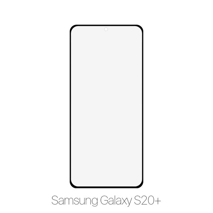 FixPremium FullCover Glass - kaljeno steklo za Samsung Galaxy S20+