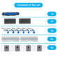 Ecovacs T80 Omni, T80 - Celoten komplet