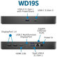 Dell WD19S K20A001 - Priklopna postaja (USB-C) + 130W adapter Obnovljeno