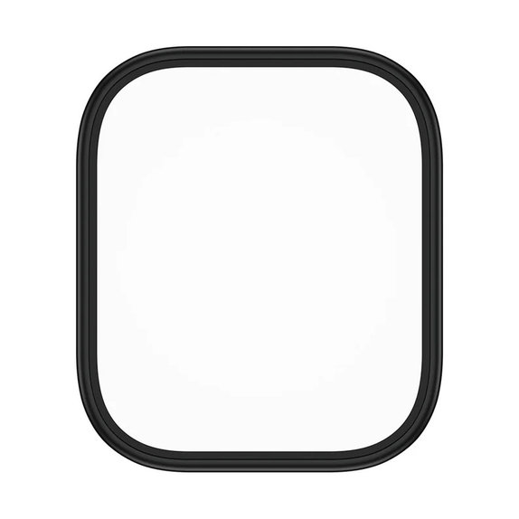 Kaljeno steklo UWF METALLIC za Apple Watch 11/10 46 mm, Črna, PanzerGlass
