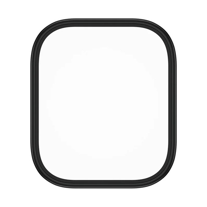 Kaljeno steklo UWF METALLIC za Apple Watch 11/10 46 mm, Črna, PanzerGlass