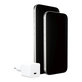 Potovalni adapter Grand Prix USB-C, GaN, 30 W PD, srebrno-bel, empower