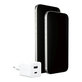 Potovalni adapter Grand Prix USB-C/USB-A, GaN, 35 W PD, srebrno-bel, empower