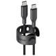 Kabel USB-C, 60 W, Racing, 1, 2 m, Space Black, empower