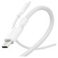 Kabel USB-C, 240 W, Racing, 2 m, Srebrno-bela, empower