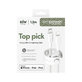 Kabel USB-C/Lightning, 60 W, Racing, 1, 2 m, Srebrno-bela, empower