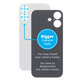 Apple iPhone 17 - Steklo zadnjega ohišja s povečano luknjo za kamero (White)