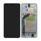 Samsung Galaxy S25 Edge - LCD zaslon + steklo na dotik + okvir (Titanium Silver) - GH82-37224A Genuine Service Pack