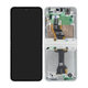 Samsung Galaxy Z Flip 7 FE F761B - LCD zaslon + steklo na dotik + okvir (White) - GH82-37734B Genuine Service Pack