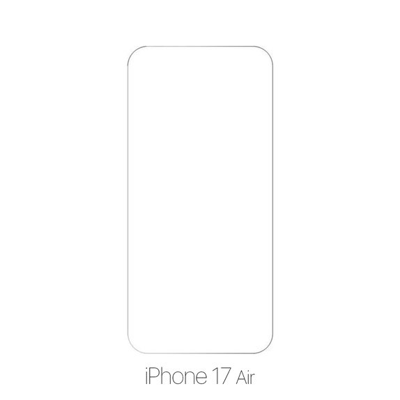 FixPremium Glass - Kaljeno Steklo za iPhone 17 Air