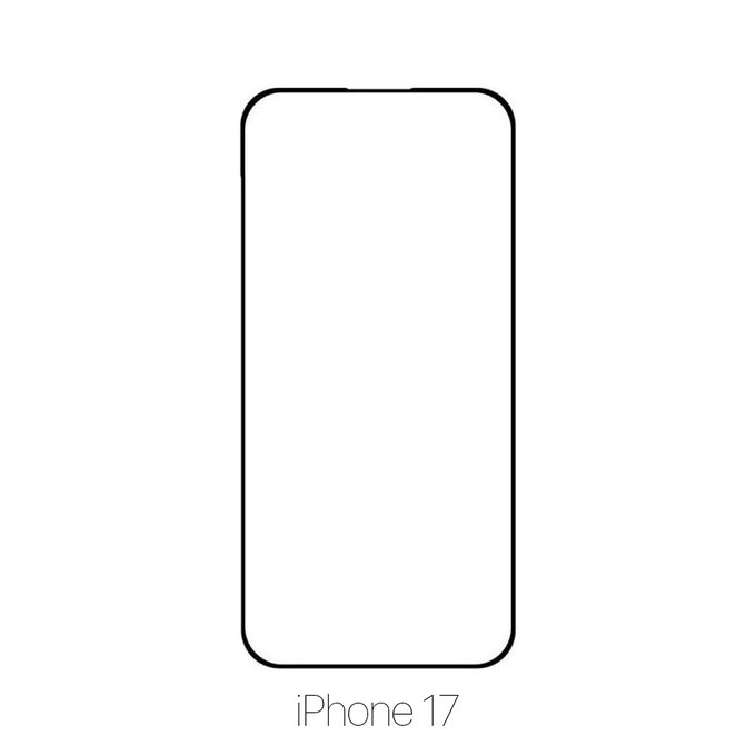 FixPremium FullCover Glass - Kaljeno Steklo za iPhone 17