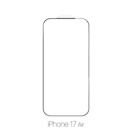 FixPremium FullCover Glass - Kaljeno Steklo za iPhone 17 Air