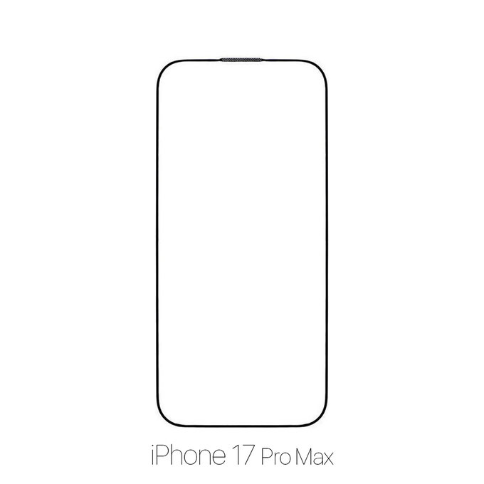 FixPremium FullCover Glass - Kaljeno Steklo za iPhone 17 Pro Max