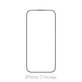FixPremium FullCover Glass - Kaljeno Steklo za iPhone 17 Pro Max