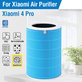 Xiaomi Mi Mijia Air Purifier 4 Pro - HEPA filter (Protibakterijski) (Modra)