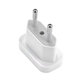 220V Napajalni adapter iz US v EU (Beli)